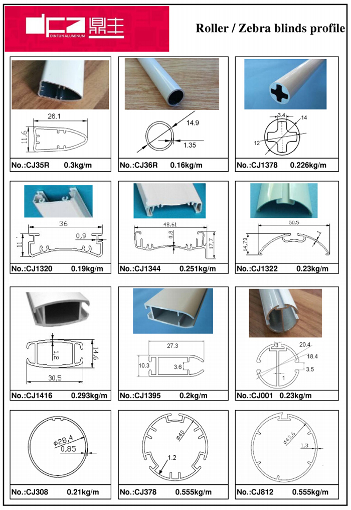 Aluminium curtain tracks