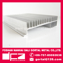 Aluminum profile induction cooker heat sink