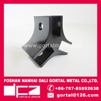 6061 Aluminum extrusion profile black