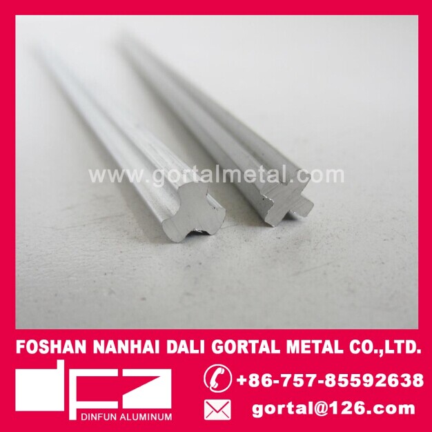 aluminum vertical blind tild rod