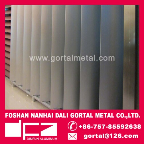 300x50 aluminum electric louver blade