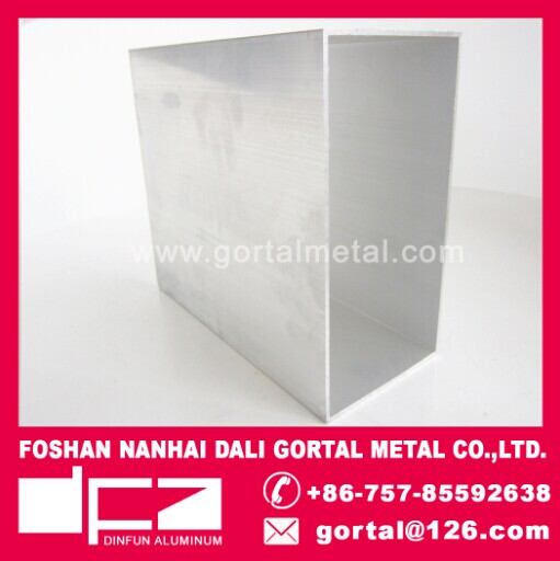 200x100 6063 aluminum profile RHS square pipe