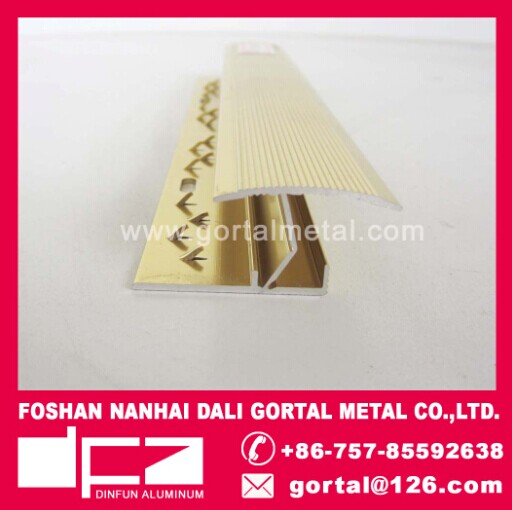 aluminum Z shape metal tile trim