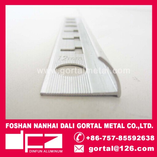 Aluminum flooring trim