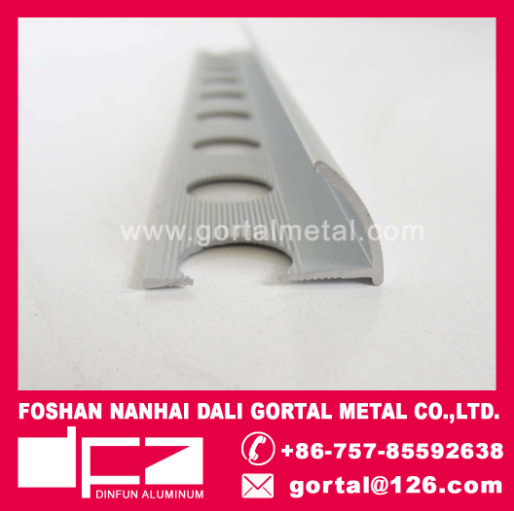 Aluminum round corner edge trim