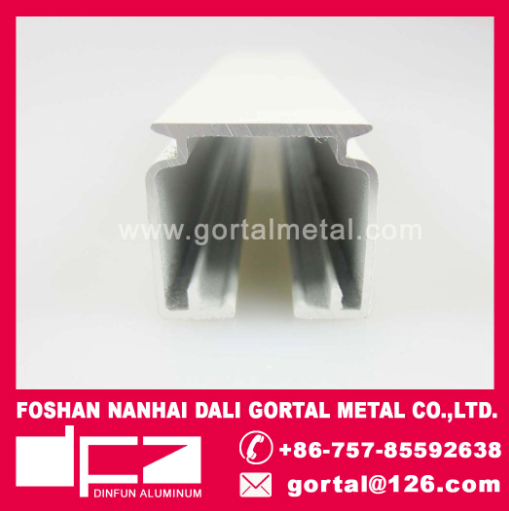 Aluminum curtain track roller blind