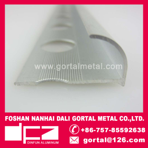 aluminum round edge flooring trim export to America