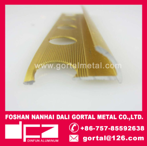 aluminium listello tile trim