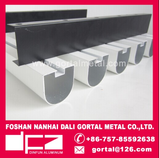 50x50 Aluminum extrued baffle ceiling