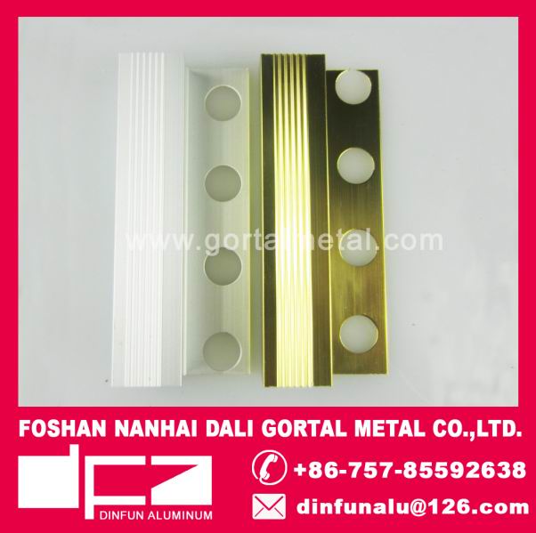 aluminum tile trim square stair edge trim Canada